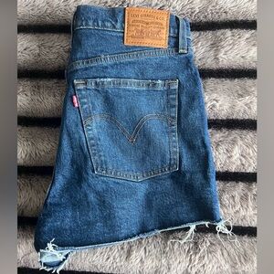 Levi's Blue Denim Jean Shorts